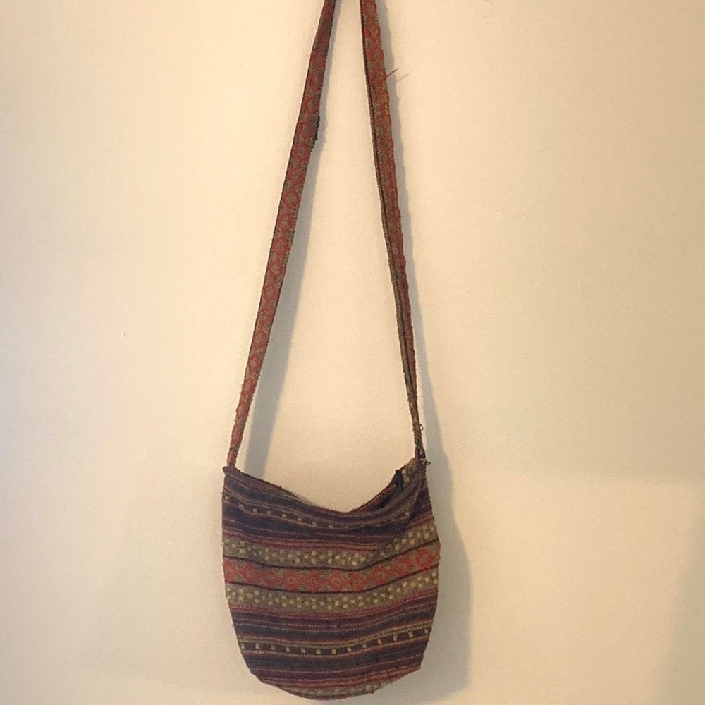 Boho hippie chic cross body or shoulder brand